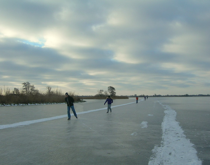 De Leien winter