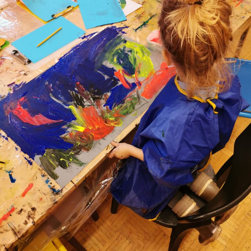 Vakantie atelier workshop glasverven